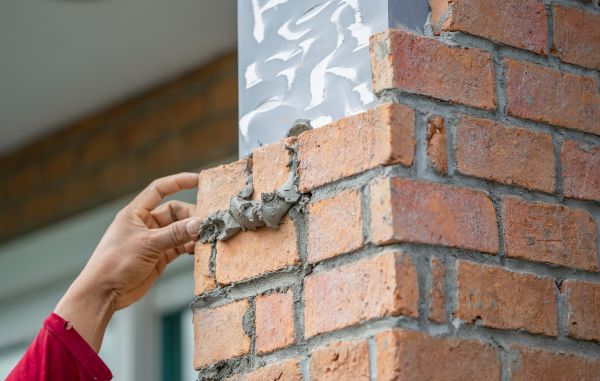 Brick Pillar Repair in Arvada