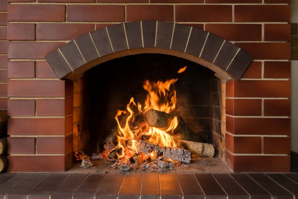 Brick Fireplace Installation in Arvada