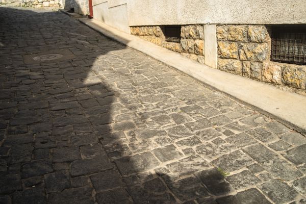 Stone Sidewalk Repair in Arvada